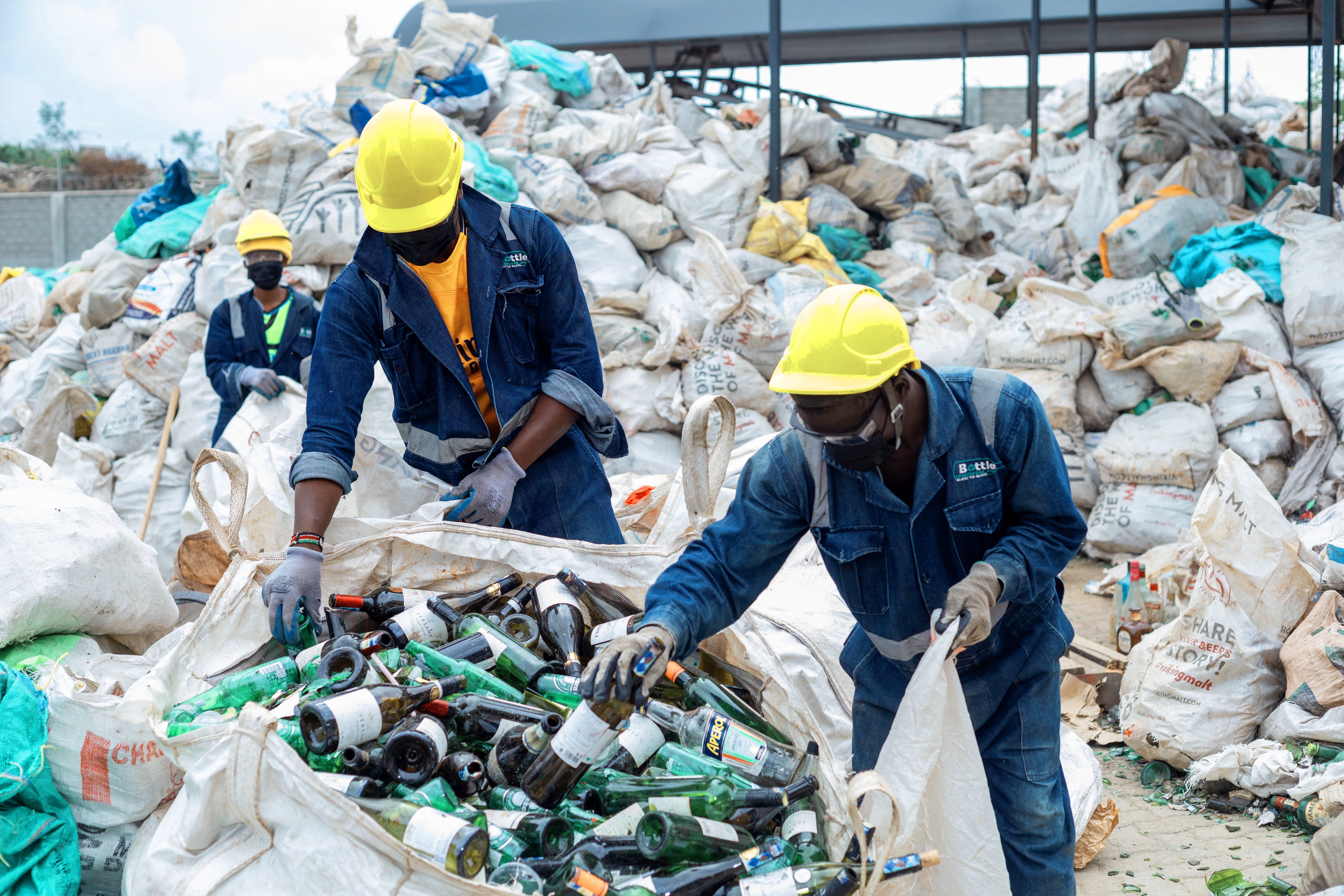 Glass Recycling Bins